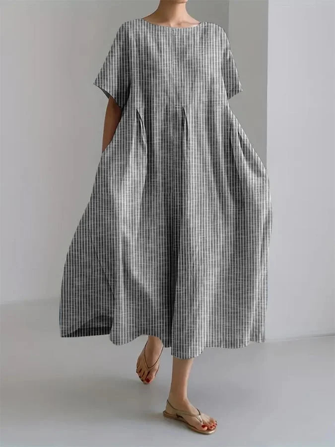 Delphine | Artistic Bloom Midi Dress
