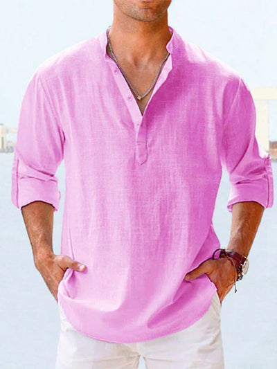 Schmidt Casual linen shirt
