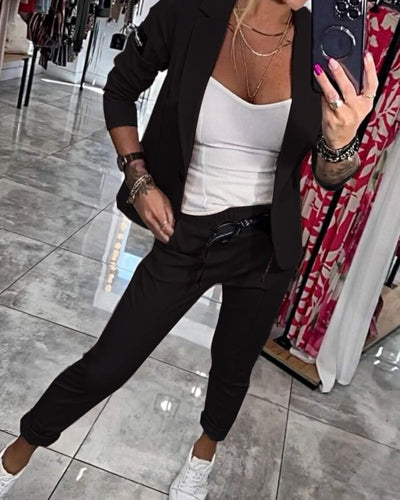 Malou | Top, Jacket, and Pants Set