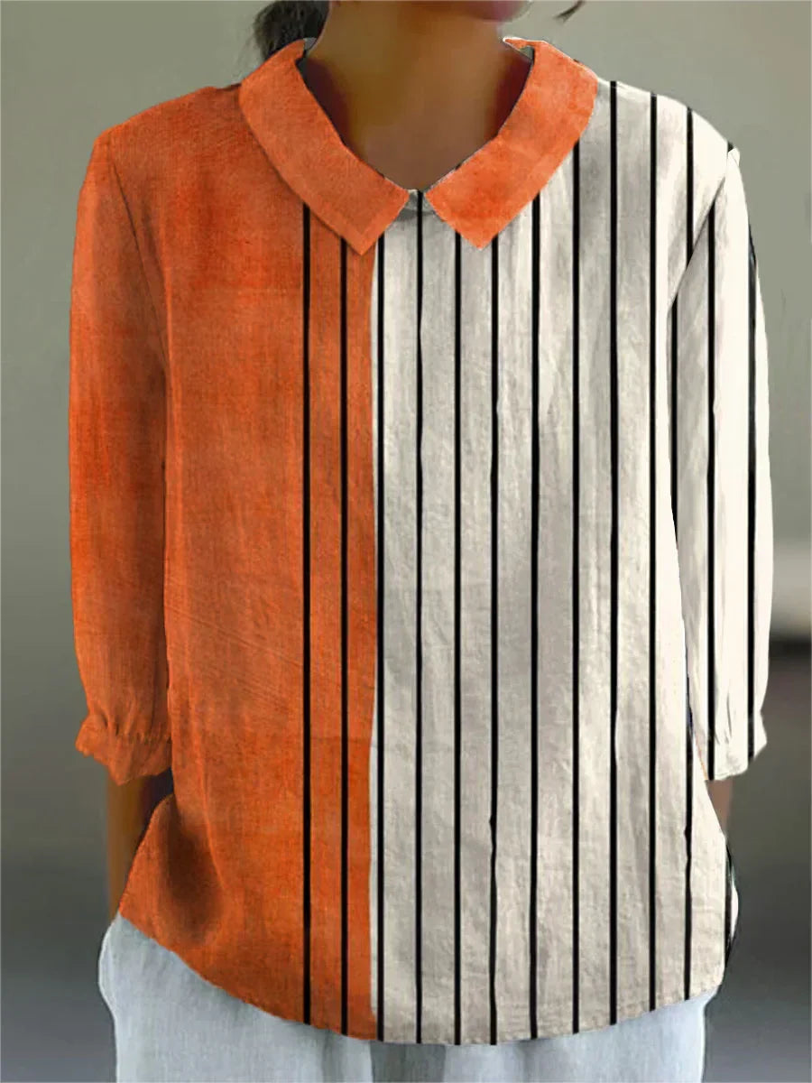 Zelie | Pop Stripe Shirt