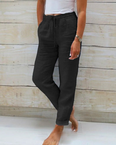 Jamie | Elastic Waistband Trousers