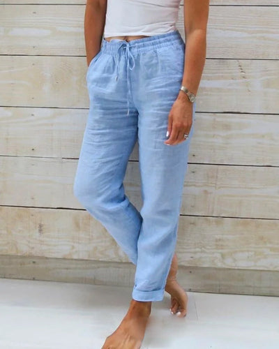 Jamie | Elastic Waistband Trousers
