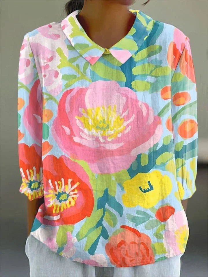 Tamsin | Summer Art Blouse