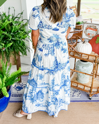 Elsa | Classic Toile Maxi