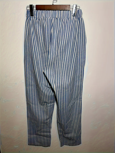 Marlena™ | Women’s Striped Linen Trousers