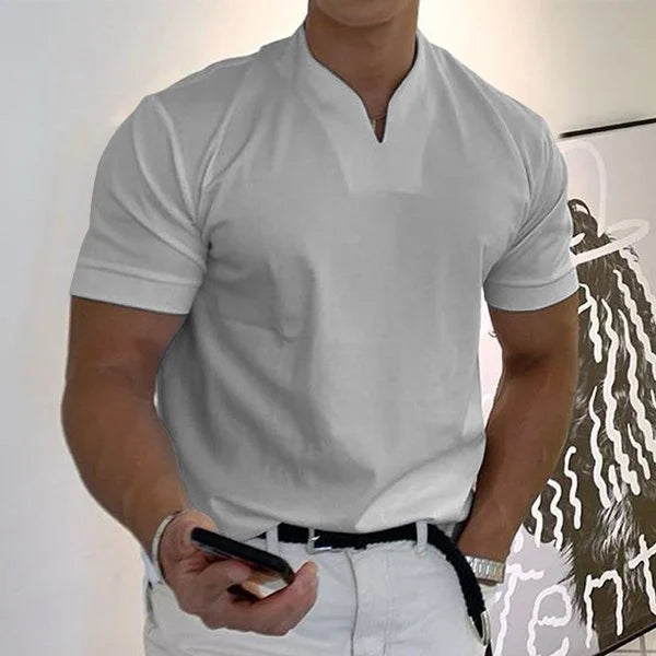2024 Men Gentlemans business Short Sleeve T Shirt