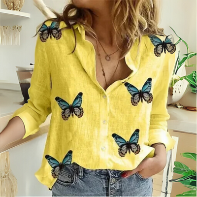 Chloe™ – Vintage Bloom Floral Blouse