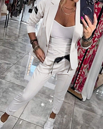 Malou | Top, Jacket, and Pants Set