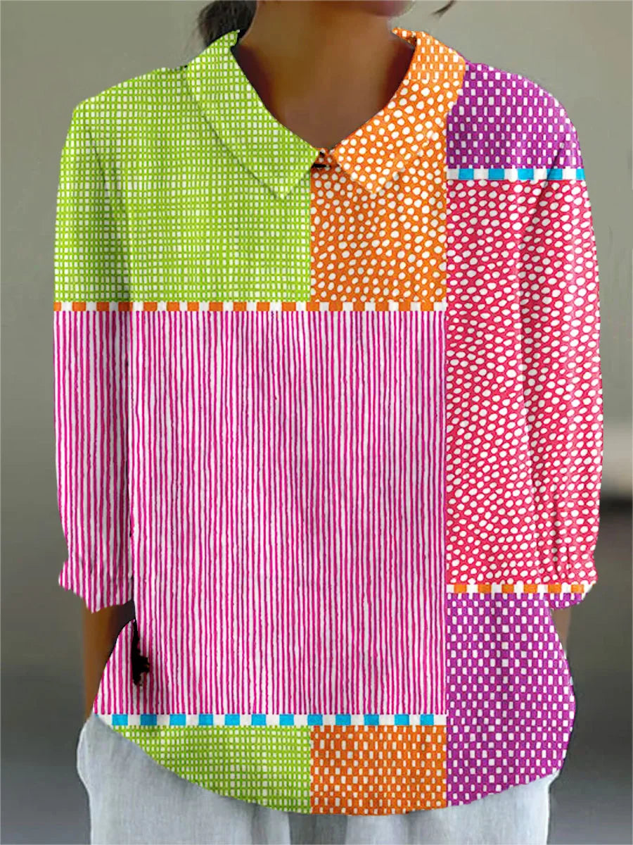Maelys | Freeform Print Blouse