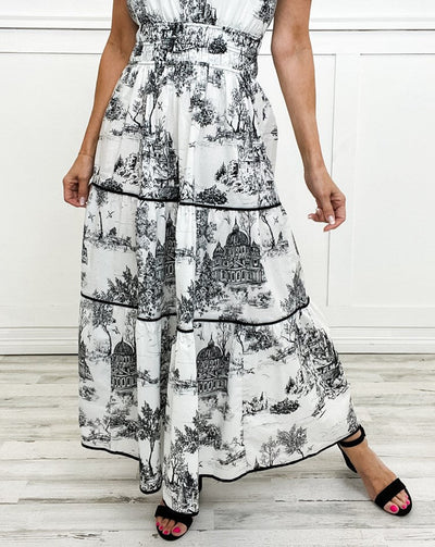 Elsa | Classic Toile Maxi