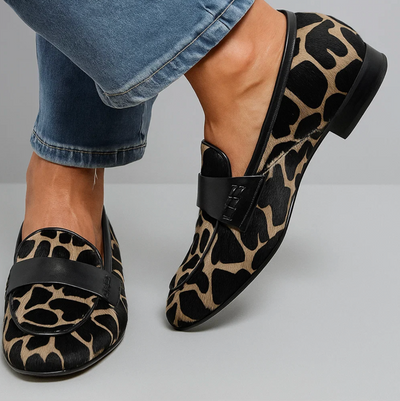 Delphine | Animal-Print Urban Loafer