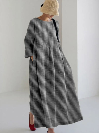 Noemi | Artistic Bloom Midi Dress