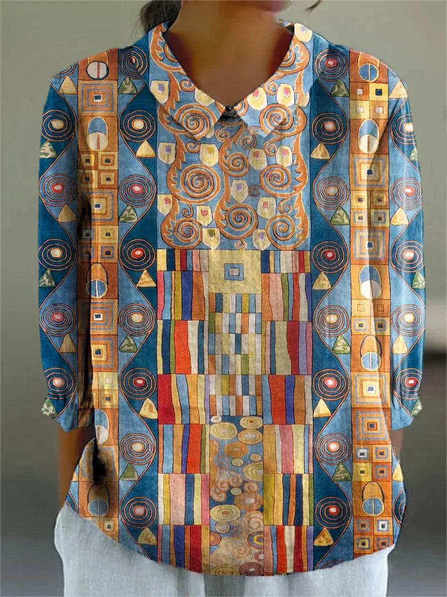 Noelia | Patchwork Day Blouse