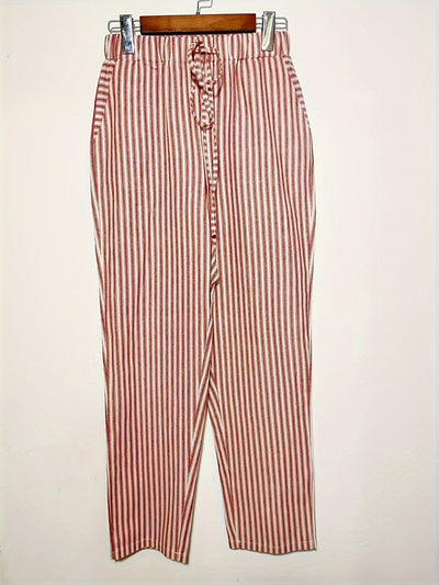 Marlena™ | Women’s Striped Linen Trousers